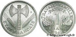 1 franc Francisque, lourde 1942  F.222/3 MS62 