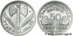 50 centimes Francisque, lourde 1942  F.195/3
