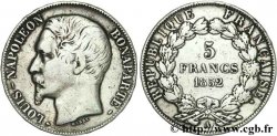 5 francs Louis-Napoléon, 1er type 1852 Paris F.329/1