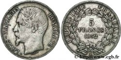 5 francs Louis-Napoléon, 1er type 1852 Paris F.329/1 TB35 