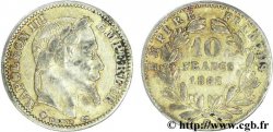 Faux de 10 francs or Napoléon III, tête laurée 1868 Paris F.507A/17 TTB50 