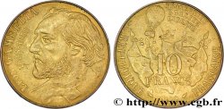 Faux de 10 francs Gambetta, frappe médaille 1982  F.366/2 var. SUP58 