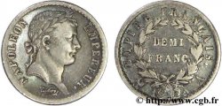 Demi-franc Napoléon Ier tête laurée, Empire français 1813 Paris F.178/49