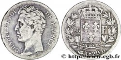 1/2 franc Charles X 1829 Lyon F.180/40