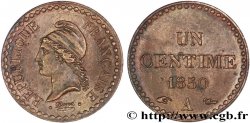 Un centime Dupré, IIe République 1850 Paris F.101/5 SUP58 