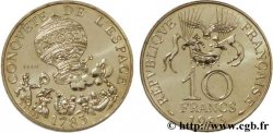 Essai de 10 francs Conquête de l’Espace, tranche A 1983 Pessac F.367/1 fST64 