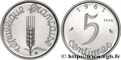 Essai de 5 centimes Épi 1961 Paris F.124/2 SPL64 