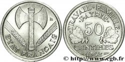 50 centimes Francisque, lourde 1942  F.195/3