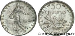 50 centimes Semeuse 1907  F.190/14 SUP58 