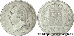 5 francs Louis XVIII, tête nue 1821 Paris F.309/60