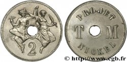 Essai de 2 centimes en nickel 1889  VG.4111 