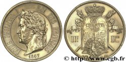 Essai de un décime à la Charte 1847 Paris VG.3000 
