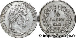 1/4 franc Louis-Philippe 1838 Paris F.166/69 SUP55 