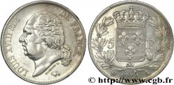 5 francs Louis XVIII, tête nue 1821 Paris F.309/60