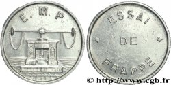 Essai de frappe de 10 francs Jimenez, grand module, cinq séries de cannelures n.d. Pessac GEM.194 6