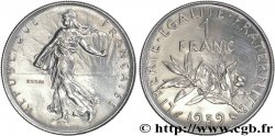 Essai de 1 franc Semeuse, nickel 1959 Paris F.226/3 SUP 