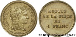 Essai au module de 1 franc par Barre n.d.  VG.3767 