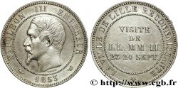 Module de dix centimes, Visite impériale à Lille les 23 et 24 septembre 1853 1853 Lille VG.3366 
