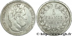 5 francs IIe type Domard 1836 Marseille F.324/59 XF40 