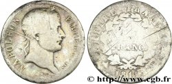 1 franc Napoléon Ier tête laurée, Empire français 1811 Rouen F.205/29