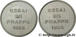 Essai de frappe d un module de 1/2 franc 1966 Paris G.428 