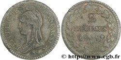 2 décimes Dupré 1796 Paris F.145/1