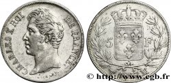 5 francs Charles X, 2e type 1827 Marseille F.311/10