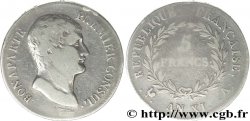 5 francs Bonaparte Premier Consul 1803 Paris F.301/1