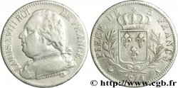 5 francs Louis XVIII, buste habillé 1814 Paris F.308/1