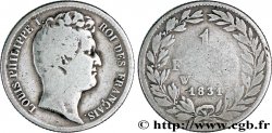 1 franc Louis-Philippe, tête nue 1831 Lille F.209/12