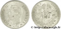 20 centimes Napoléon III, tête nue 1860 Paris F.148/14