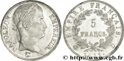5 francs Napoléon Empereur, Empire français 1811 Lyon F.307/30 SUP56 