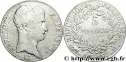 5 francs Napoléon Empereur, Calendrier révolutionnaire 1805 Toulouse F.303/13