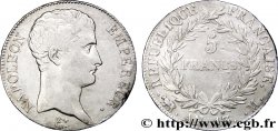 5 francs Napoléon Empereur, Calendrier révolutionnaire 1805 Toulouse F.303/13