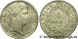 5 francs Napoléon Empereur, Empire français 1812 Rouen F.307/42