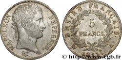 5 francs Napoléon Empereur, Empire français 1811 Paris F.307/27 XF45 