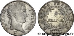 5 francs Napoléon Empereur, Empire français 1811 Turin F.307/39