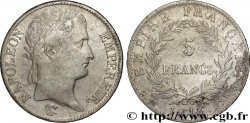 5 francs Napoléon Empereur, Empire français 1813 Lille F.307/75