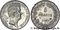 5 francs type Tiolier avec le I, tranche en creux 1830 Nantes F.315/12