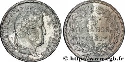 5 francs Ier type Domard, tranche en relief 1831 Nantes F.320/12