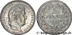 5 francs Ier type Domard, tranche en relief 1831 Nantes F.320/12 TTB48 