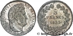 5 francs IIe type Domard 1832 Rouen F.324/2