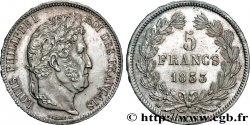 5 francs IIe type Domard 1833 Nantes F.324/26