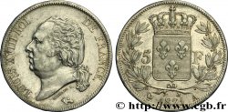 5 francs Louis XVIII, tête nue 1821 Paris F.309/60