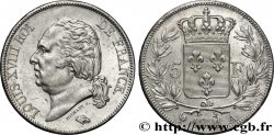 5 francs Louis XVIII, tête nue 1821 Paris F.309/60