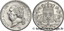 5 francs Louis XVIII, tête nue 1821 Paris F.309/60