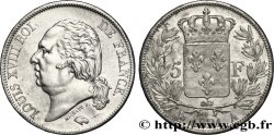 5 francs Louis XVIII, tête nue 1821 Paris F.309/60