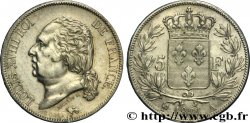 5 francs Louis XVIII, tête nue 1821 Paris F.309/60
