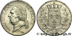 5 francs Louis XVIII, tête nue 1821 Paris F.309/60
