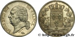 5 francs Louis XVIII, tête nue 1821 Paris F.309/60